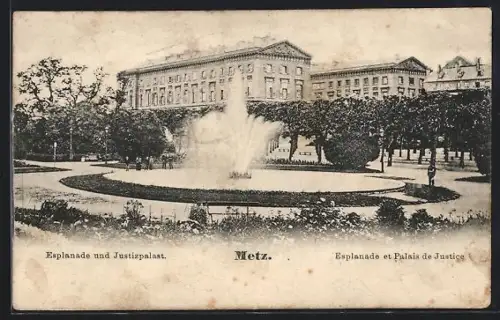 AK Metz, Esplanade et Palais de Justice