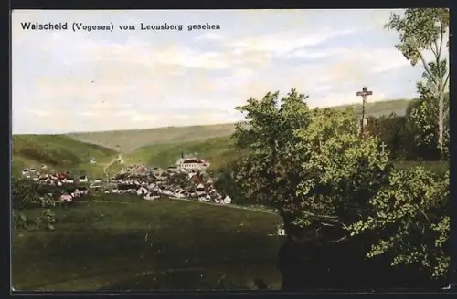 AK Walscheid /Vogesen, Vom Leonsberg gesehen