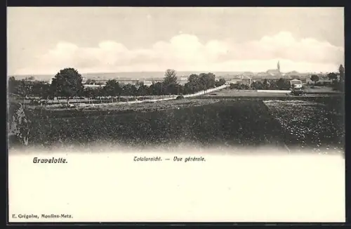 AK Gravelotte, Vue générale