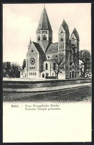 AK Metz, Nouveau Temple protestant