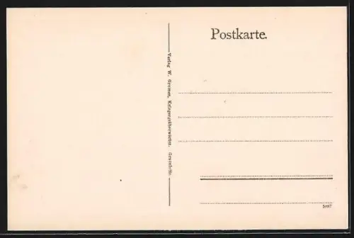 AK Rezonville, Quartier des Prinzen Luitpold v. Bayern in der Nacht vom 18. auf 19. August 1870