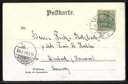 Lithographie Fahradrennen vor Publikum, Fahrräder beim Start, Radsport