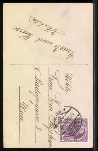 Foto-AK NPG NR 946 /8: Mignon, Frau zieht fort