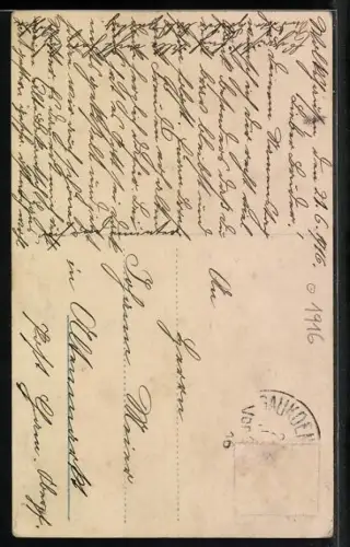 Foto-AK NPG Nr. 2820: Eleganter Herr mit Blumen, Glückwunsch zum Namenstag