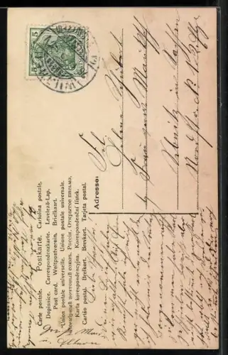 Foto-AK NPG Nr. 588/6: Junge Frau in Tracht