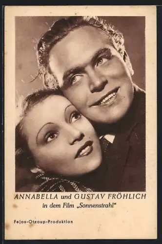 AK Filmszene, Annabella und Gustav Fröhlich, Sonnenstrahl