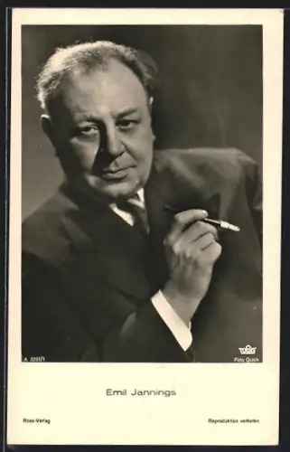 AK Schauspieler Emil Jannings