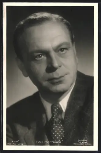 AK Schauspieler Paul Hartmann mit durchdringenden Blick