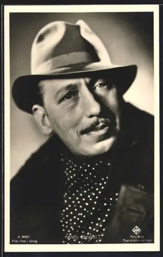 AK Schauspieler Willy Birgel