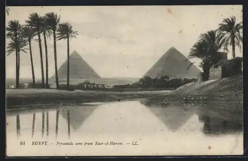 AK Kasr-el-Haram, Les Pyramides