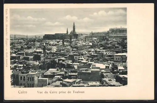 AK Cairo, Vue prise de Touloun