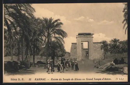 AK Karnac, Entrée du Temple de Khono ou Grand Temple d`Amon