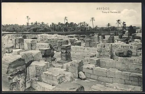 AK Abydos, Temple Ramses III