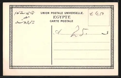 AK Thèbes, Vue panoramique du Ramesseum avec les tombeaux des Rois