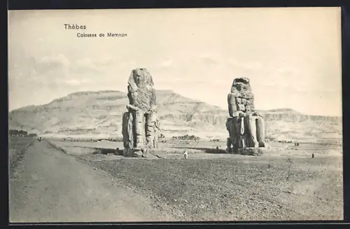 AK Thèbes, Colosses de Memnon