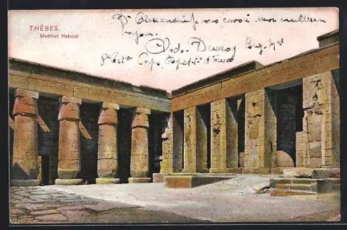 AK Thèbes, Medinet Habout
