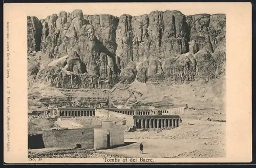 AK Egypte, Tombs of del Bacre