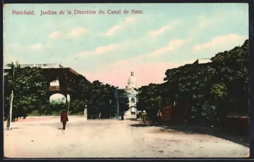 AK Port-Said, Jardins de la Direction du Canal de Suez