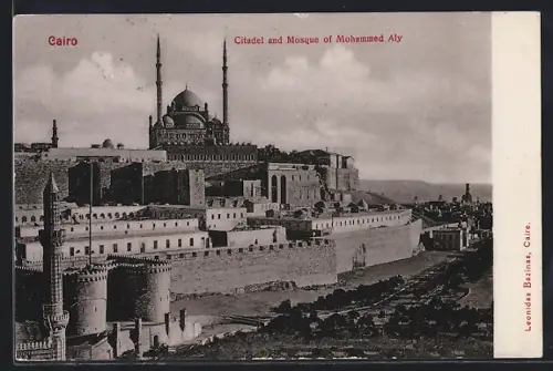AK Cairo, Citadel and Mosque of Mohammed Aly