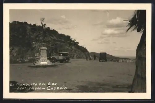 AK Cosquin, El Monolito del 6 de Septiembre