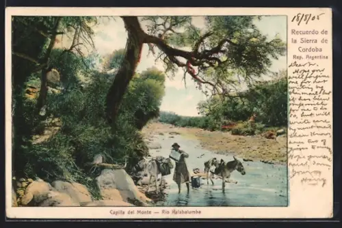 AK Sierra de Córdoba, Capilla del Monte, Rio Kalabalumba