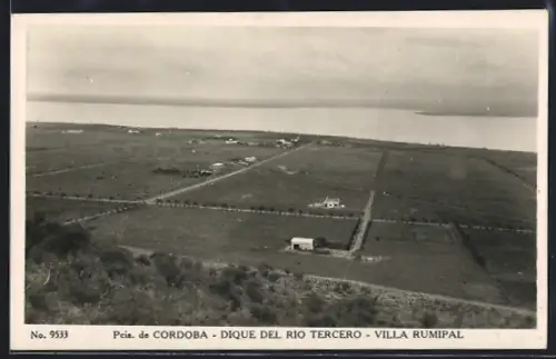 AK Pcia. de Córdoba, Dique del Rio Tercero, Villa Rumpial