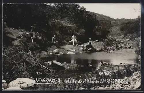 AK Altagracia, Un detalle de el Recreo Lamascofre, Banos