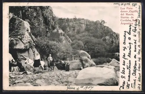 AK Sierras de Cordoba, Capilla del Monte, Los Paredones