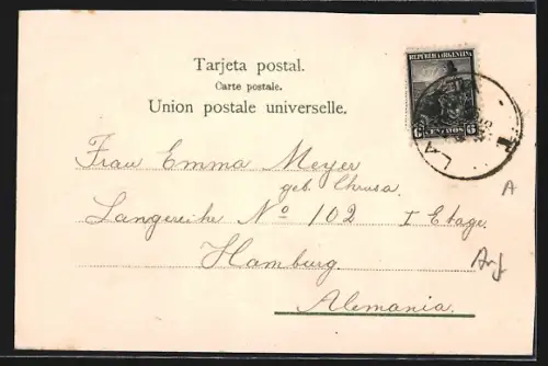 AK Buenos Aires, Fuente, Avenida Alvear