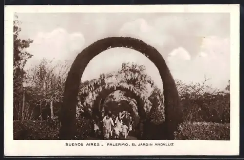 AK Buenos Aires, Palermo, El Jardin Andaluz