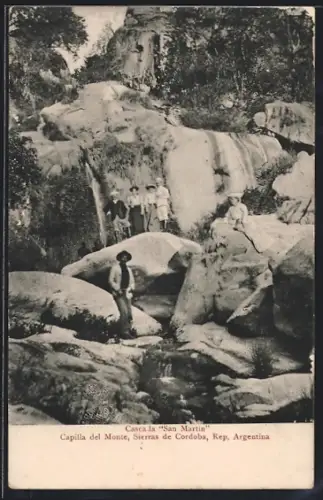 AK Sierras de Córdoba, Capilla del Monte, Cascada San Martin