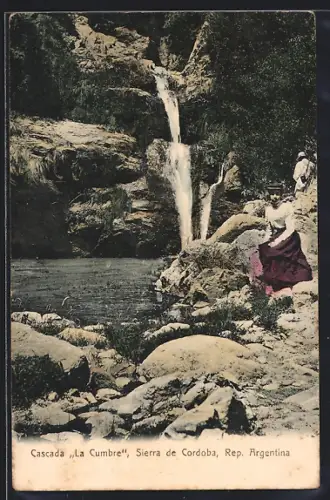 AK Sierra de Córdoba, Cascada La Cumbre