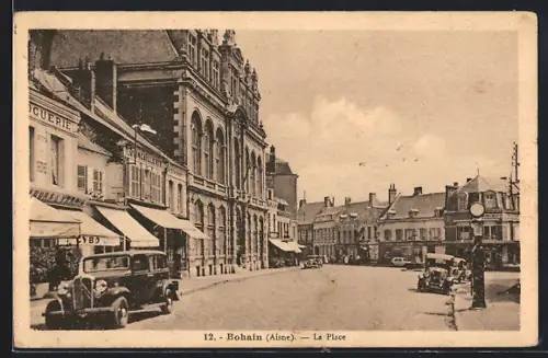 AK Bohain /Aisne, La Place