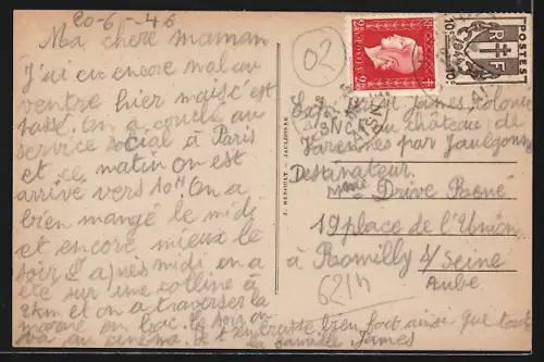 AK Jaulgonne /Aisne, La Mairie