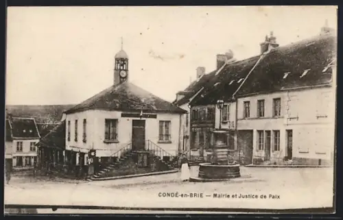 AK Condé-en-Brie, Mairie et Justice de Paix