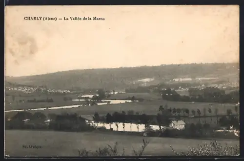 AK Charly /Aisne, La Vallée de la Marne