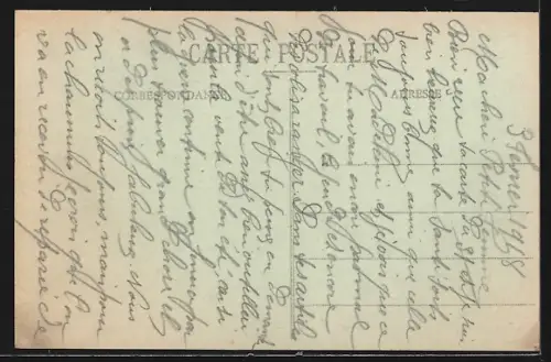 AK Villers Agron, Grande Rue, Strassenpartie