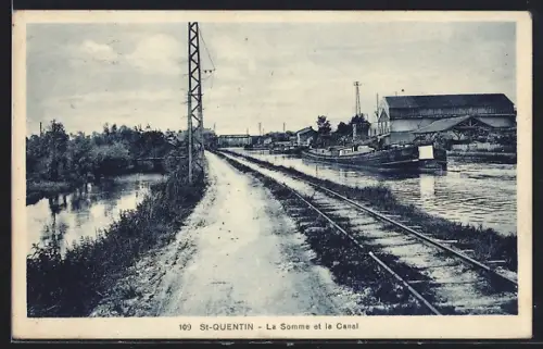 AK St-Quentin, La Somme et le Canal