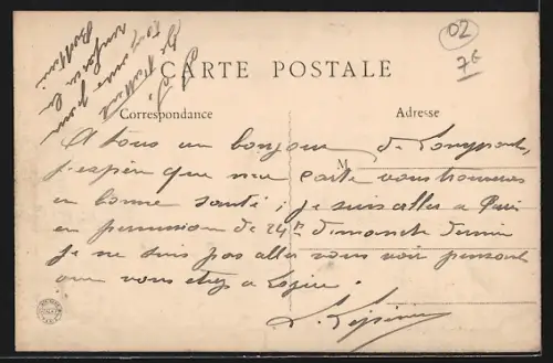 AK Longpont /Aisne, Vue d`ensemble