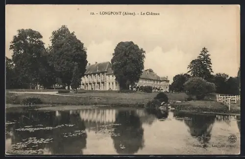 AK Longpont /Aisne, Le Château
