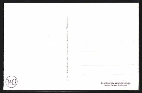 AK Wangerooge, Leuchtturm, Westturm, Zedeliusstrasse, Leuchtfeuer