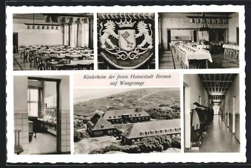 AK Wangerooge, Kinderheim der freien Hansestadt Bremen, Wappen