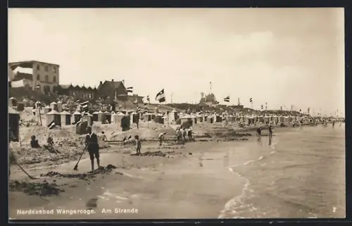 AK Wangerooge, Am Strande