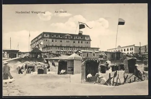 AK Wangeroog, Partie am Strand