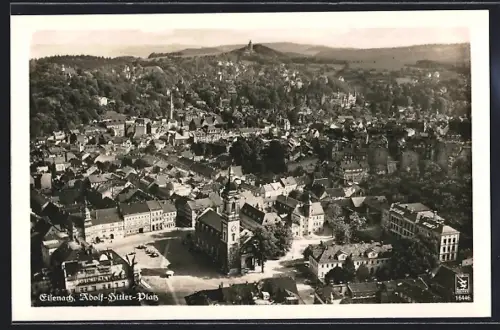 AK Eisenach, Fliegeraufnahme vom Platz