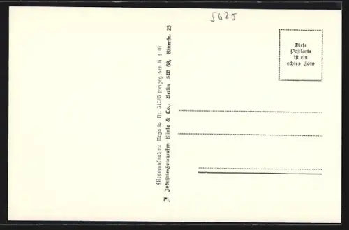 AK Eisenach, Fliegeraufnahme vom Platz