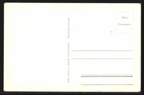 AK Berchtesgaden, Kriegerdenkmal des Marktes nach der Wiederherstellung 1952