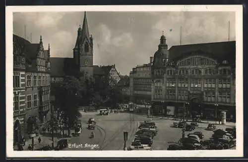 AK Erfurt, Partie am Anger, Autos