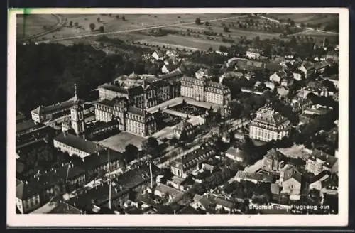 AK Bruchsal, Teilansicht, Fliegeraufnahme