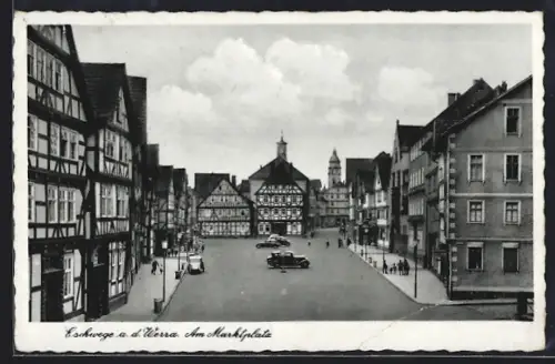 AK Eschwege a. d. Werra, Am Marktplatz